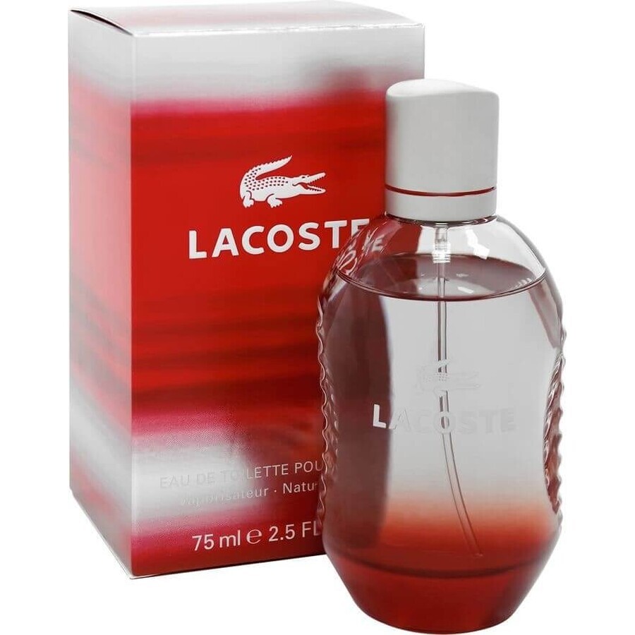 Lacoste Red Style In Play Edt 75ml 1×75 ml, Eau de toilette