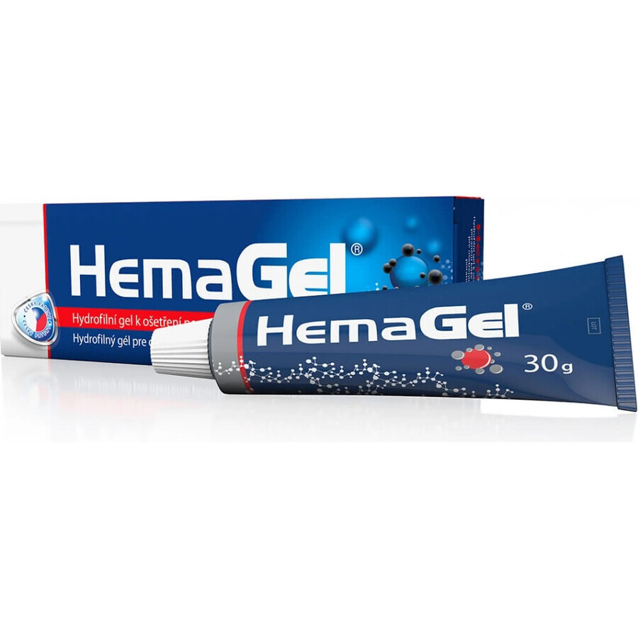 HemaGel 30G 1×30 g, gel hidrófilo