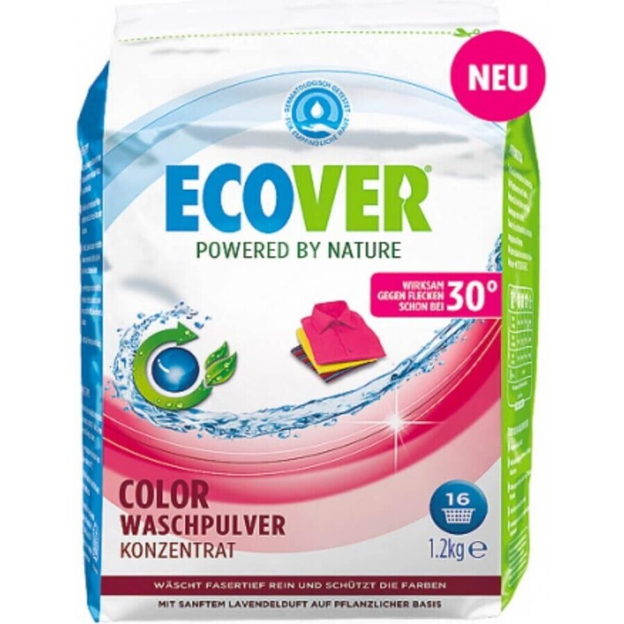 ECOVER Colour Lessive Colour 1x16 PD