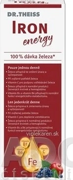 Dr Theiss IJzer-energie 1×250 ml, voedingssupplement