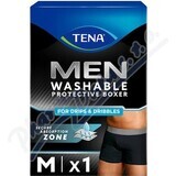 TENA Men Wasbaar ondergoed zwart M OTC 1×1 stuk, absorberende boxerslip