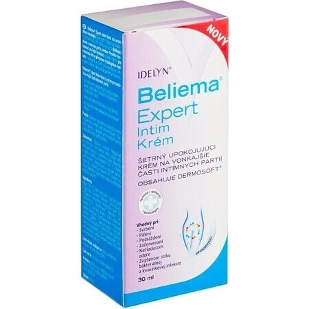 IDELYN Beliema Beliema Expert Intim Crema Íntima 1×30 ml, crema íntima