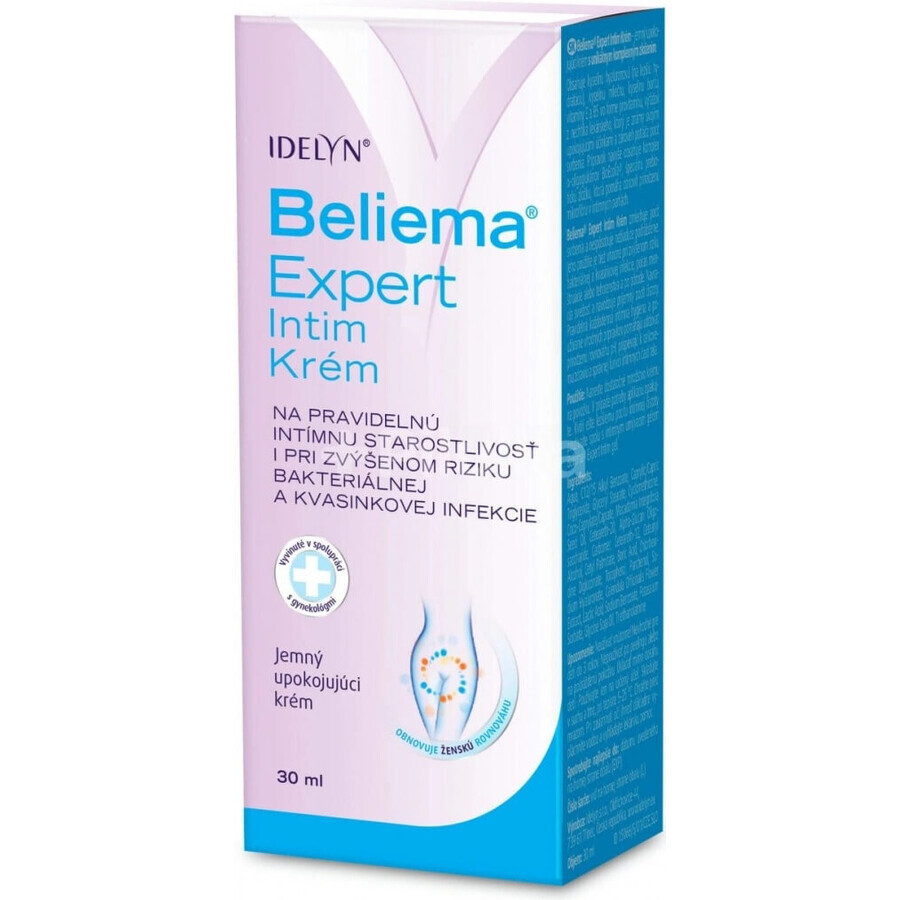 IDELYN Beliema Beliema Expert Intim Crema Íntima 1×30 ml, crema íntima