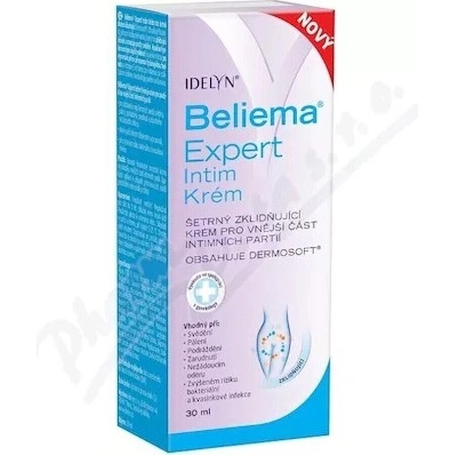 IDELYN Beliema Beliema Expert Intim Crema Íntima 1×30 ml, crema íntima