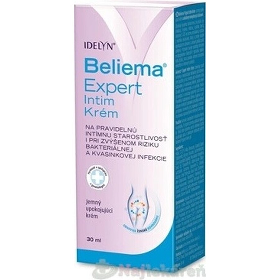 IDELYN Beliema Beliema Expert Intim Crema Íntima 1×30 ml, crema íntima