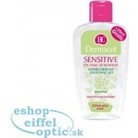 DERMACOL SENSITIVE DESMAQUILLANTE DE OJOS 1×150 ml, desmaquillante de ojos