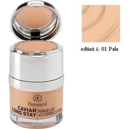DERMACOL MAKE-UP met concealer CAVIAR FAIR 1×30 ml, make-up