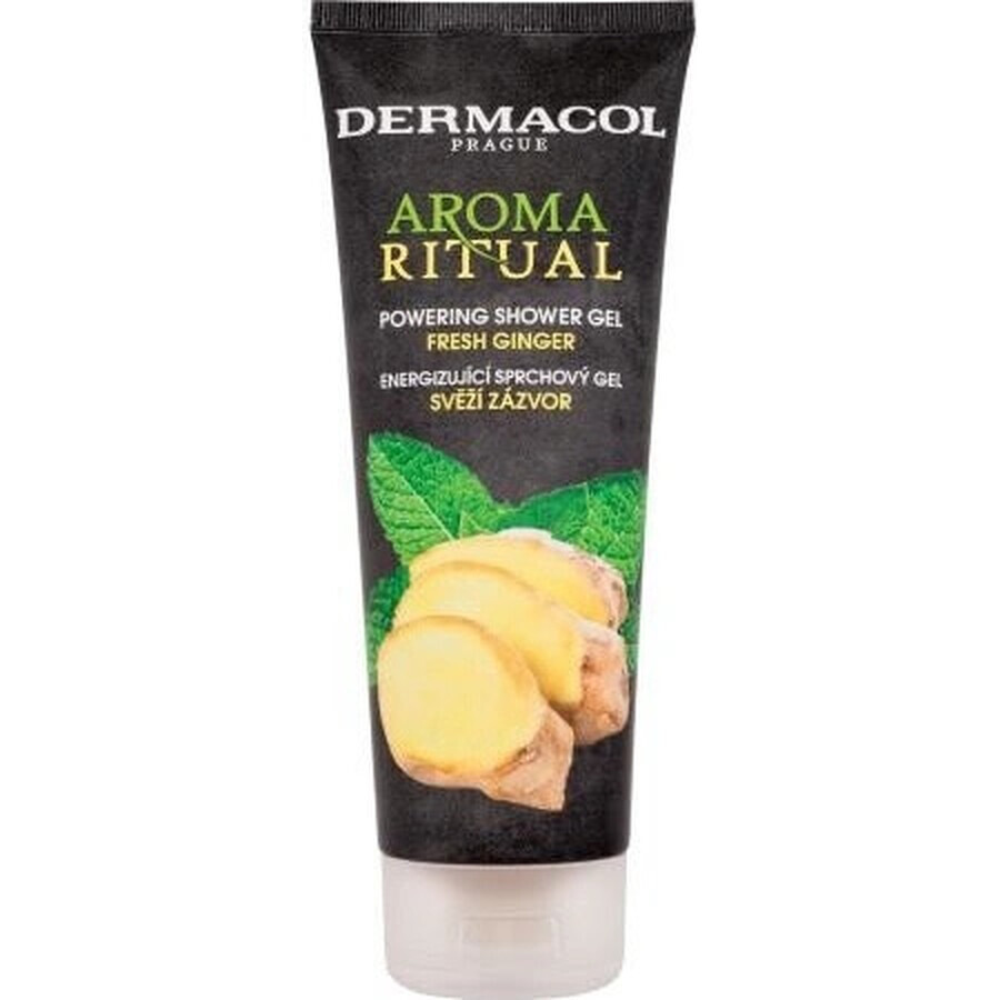 Dermacol Aroma Ritual - gel de duș energizant ghimbir proaspăt 1×250 ml, gel de duș