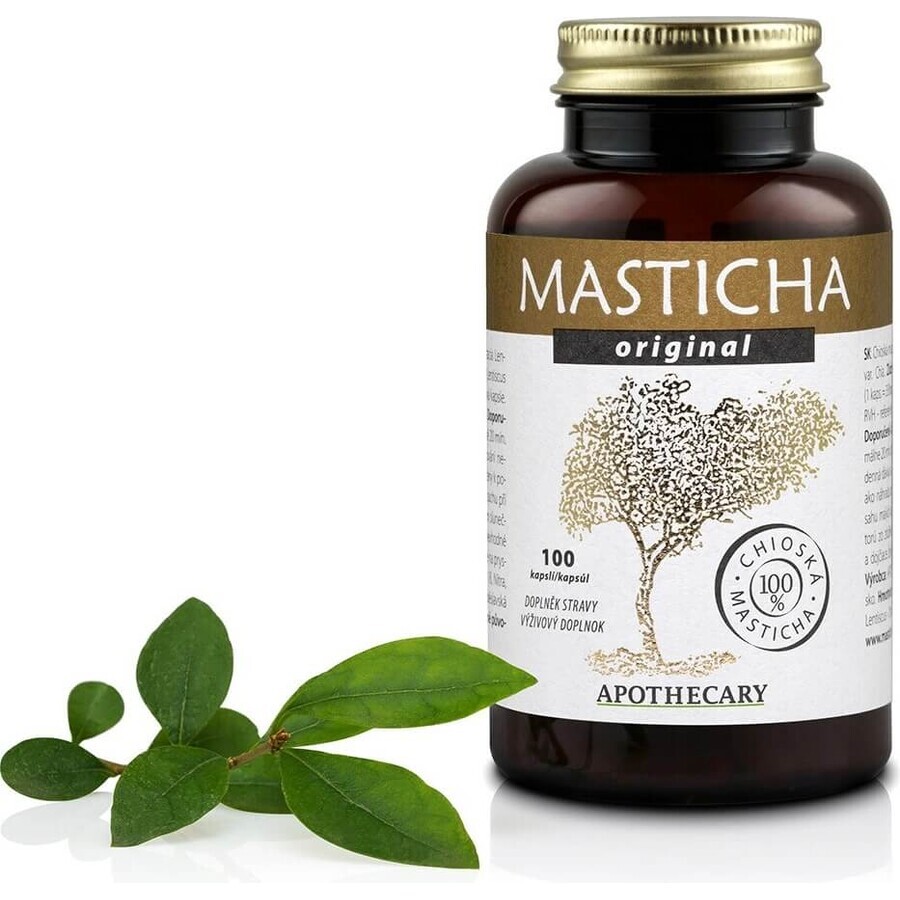 ORIGINAL MASTICHA - Apothekers 1×100 cps, voedingssupplement