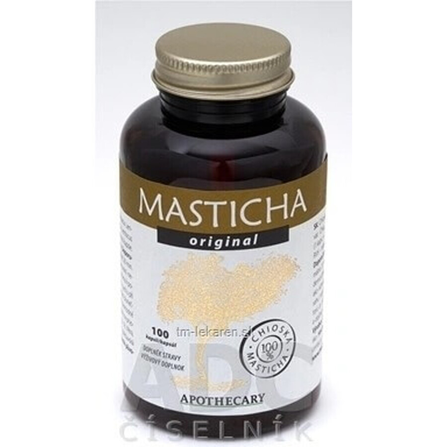 ORIGINAL MASTICHA - Apothekers 1×100 cps, voedingssupplement