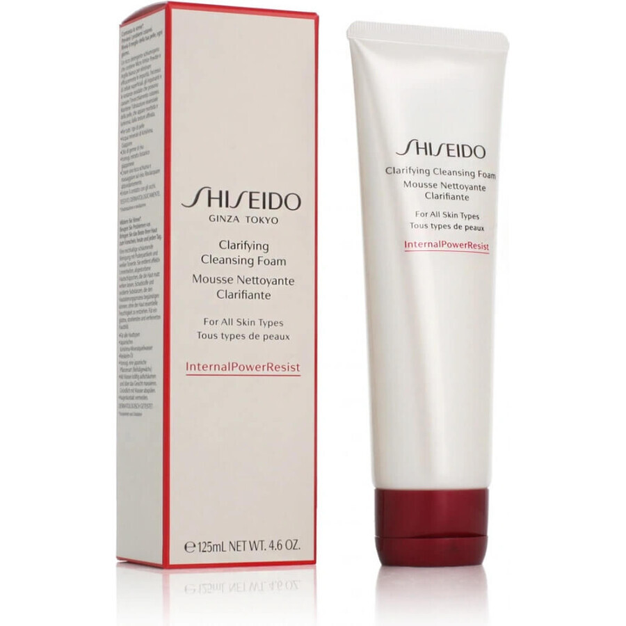 Shiseido Active Cleansing Foam 1×125 ml, reinigingsschuim