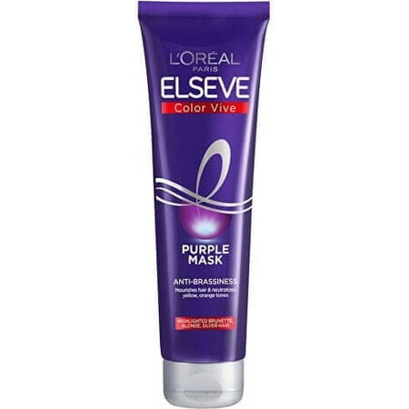 L'Oréal Paris Elseve Colour Vive Paars Masker 1×150 ml, haarmasker