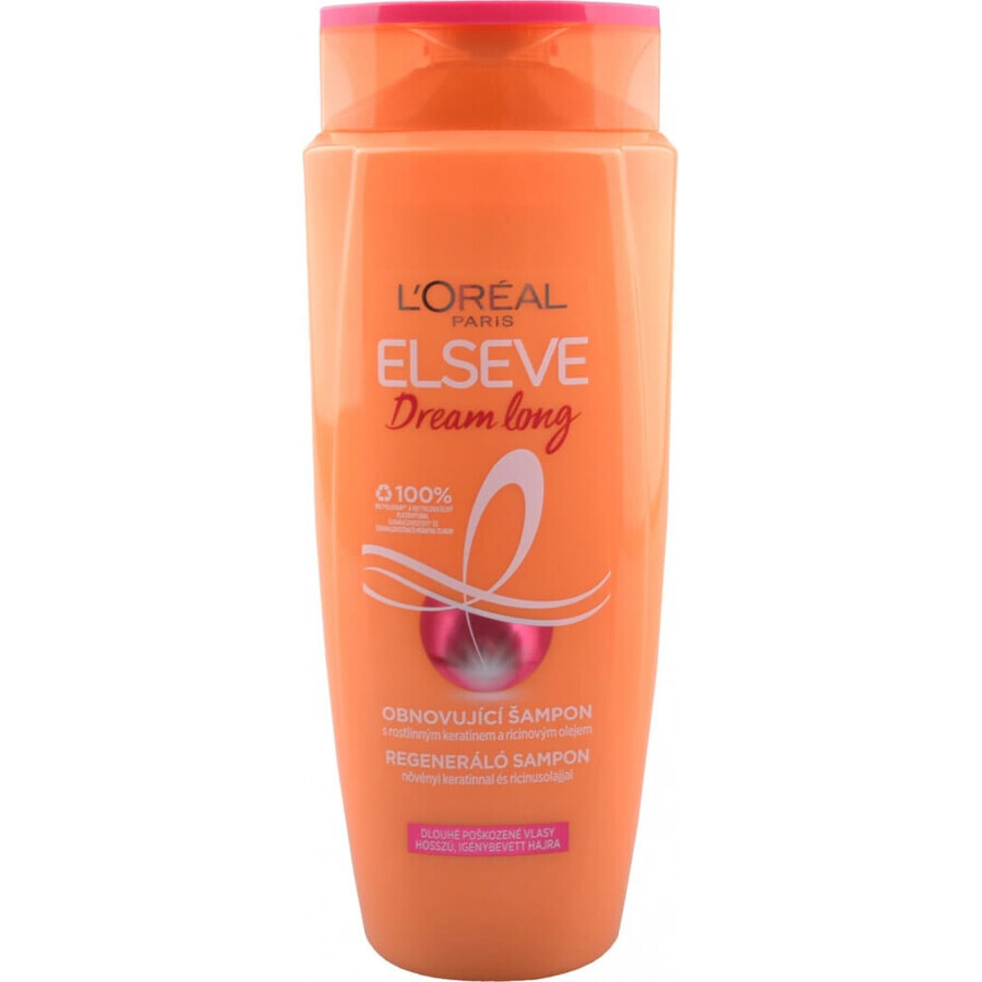 L'Oréal Paris Elseve Elseve Dream Long Renewing Shampoo 1×700 ml, supporto alla crescita dei capelli