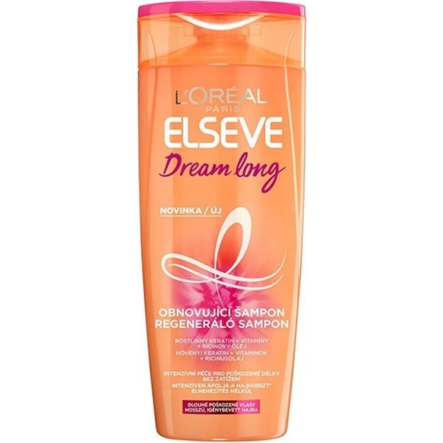 L'Oréal Paris Elseve Elseve Dream Long Renewing Shampoo 1×700 ml, supporto alla crescita dei capelli