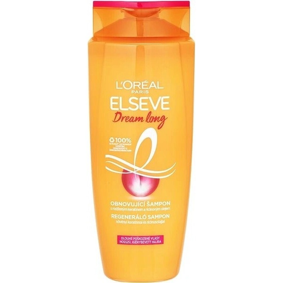 L'Oréal Paris Elseve Elseve Dream Long Renewing Shampoo 1×700 ml, supporto alla crescita dei capelli