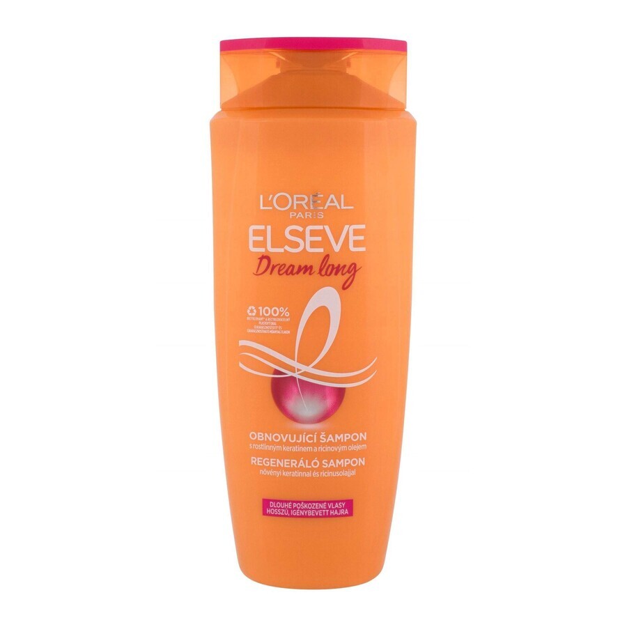 L'Oréal Paris Elseve Elseve Dream Long Renewing Shampoo 1×700 ml, supporto alla crescita dei capelli