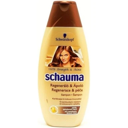 Șampon Schauma Repair & Care 1×400 ml, șampon