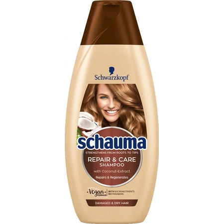 Șampon Schauma Repair & Care 1×400 ml, șampon