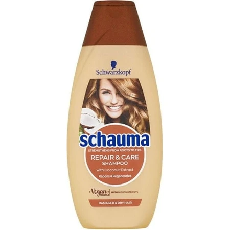 Șampon Schauma Repair & Care 1×400 ml, șampon