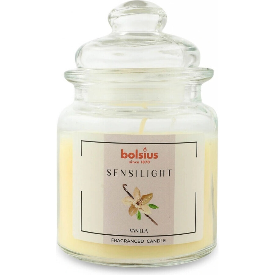 Bolsius Sensilight Bottle with lid Mix of scented candles Vanilla, Lavender, Mango 1×1 pc, size 79 x 126 mm