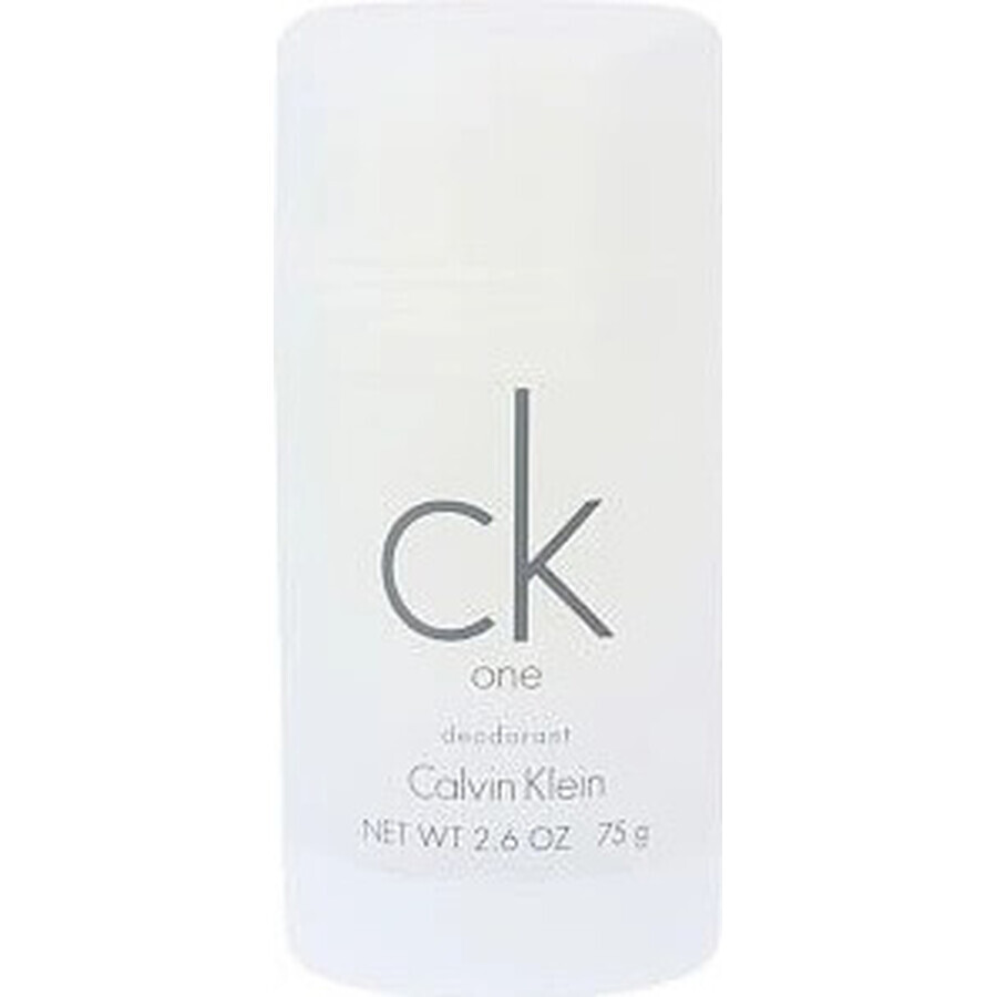 Calvin Klein One Tuhy Deo 75ml 1×75ml, vaste deodorant