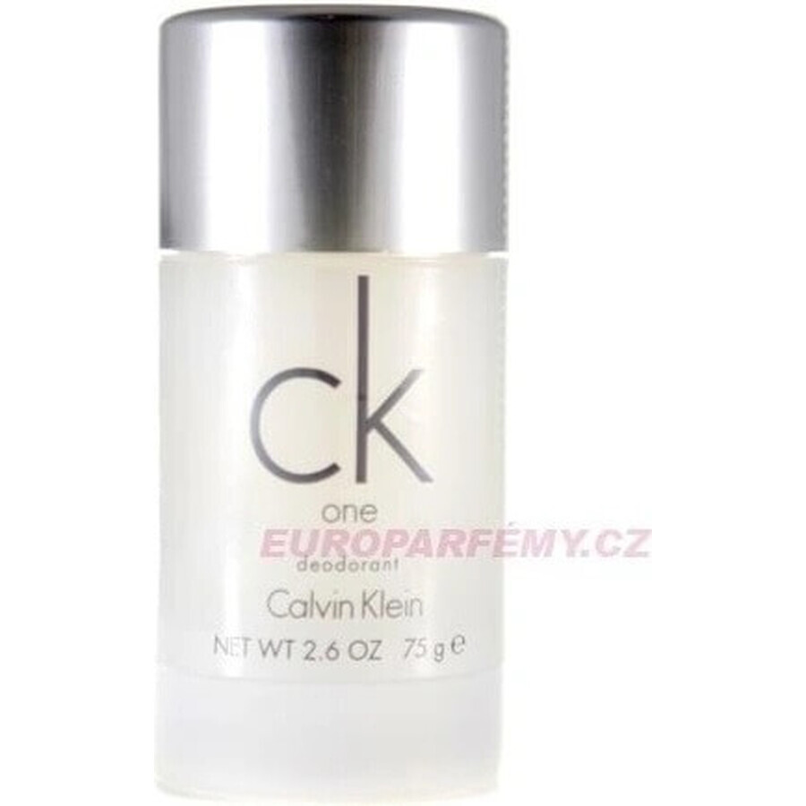 Calvin Klein One Tuhy Deo 75ml 1×75ml, vaste deodorant