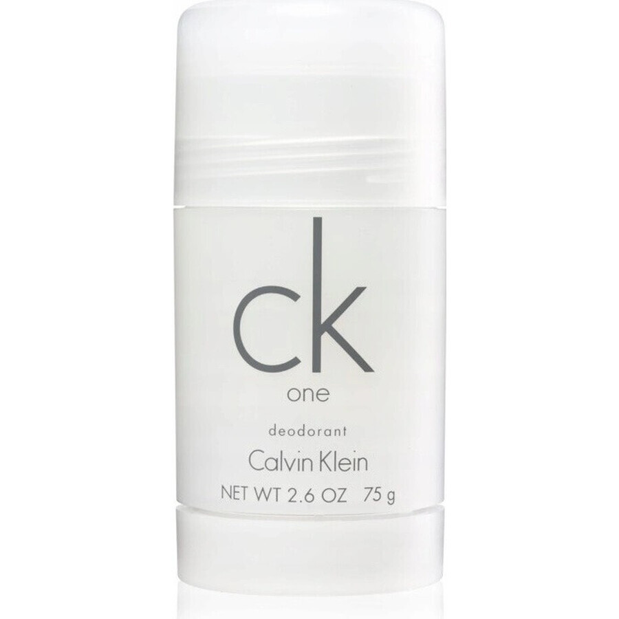 Calvin Klein One Tuhy Deo 75ml 1×75ml, vaste deodorant