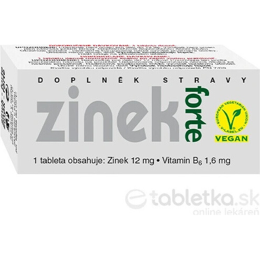 NATURVITA ZINOK FORTE 1×60 tbl, complemento alimenticio