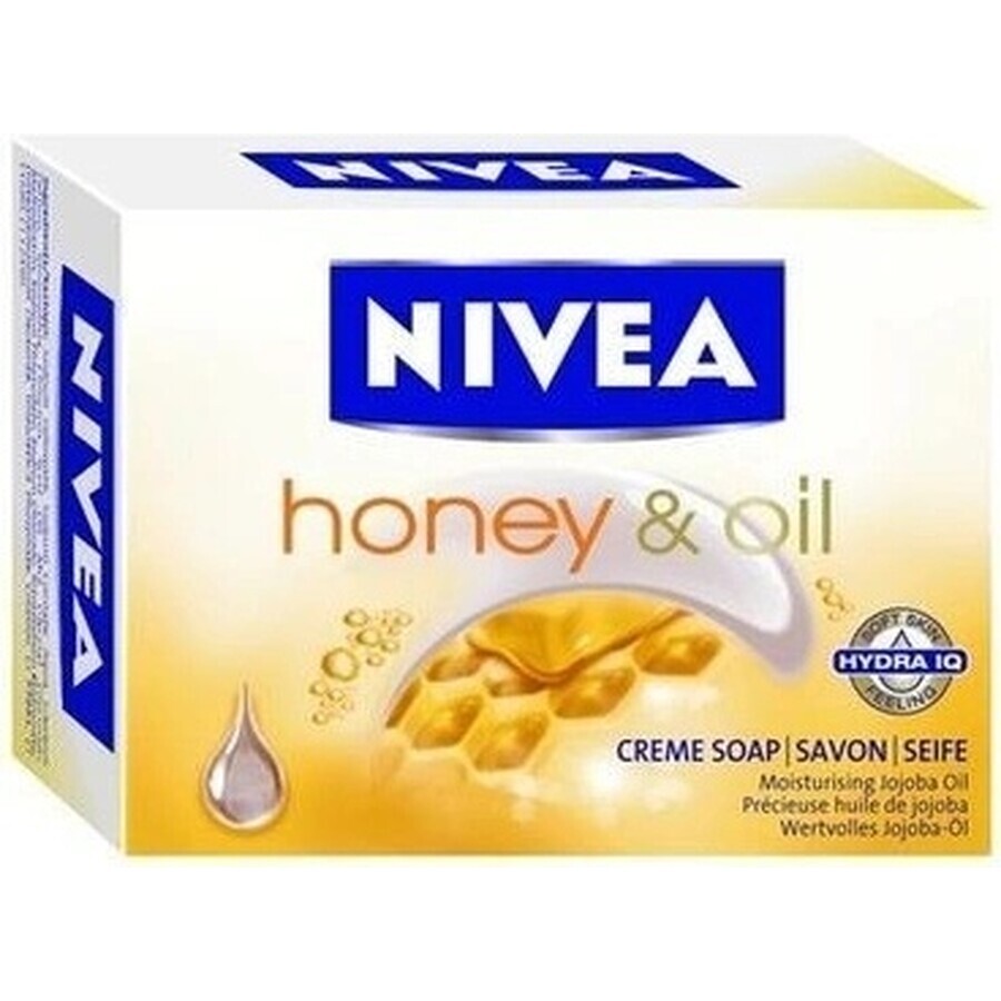 NIVEA Săpun solid Honey&Oil 100g 1×100 g, săpun solid