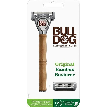 Razor Bulldog Bulldog Original Bamboo + 2 spare heads Set 1×1, razor + 2 spare heads