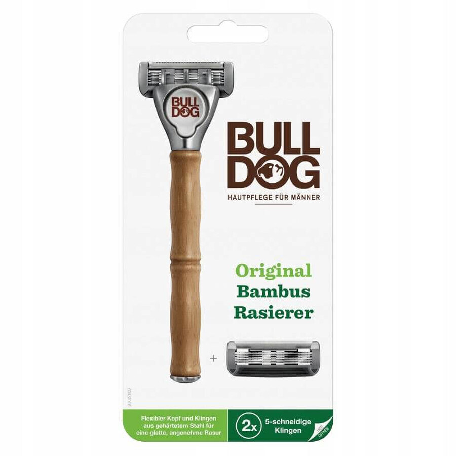 Razor Bulldog Bulldog Original Bamboo + 2 spare heads Set 1×1, razor + 2 spare heads