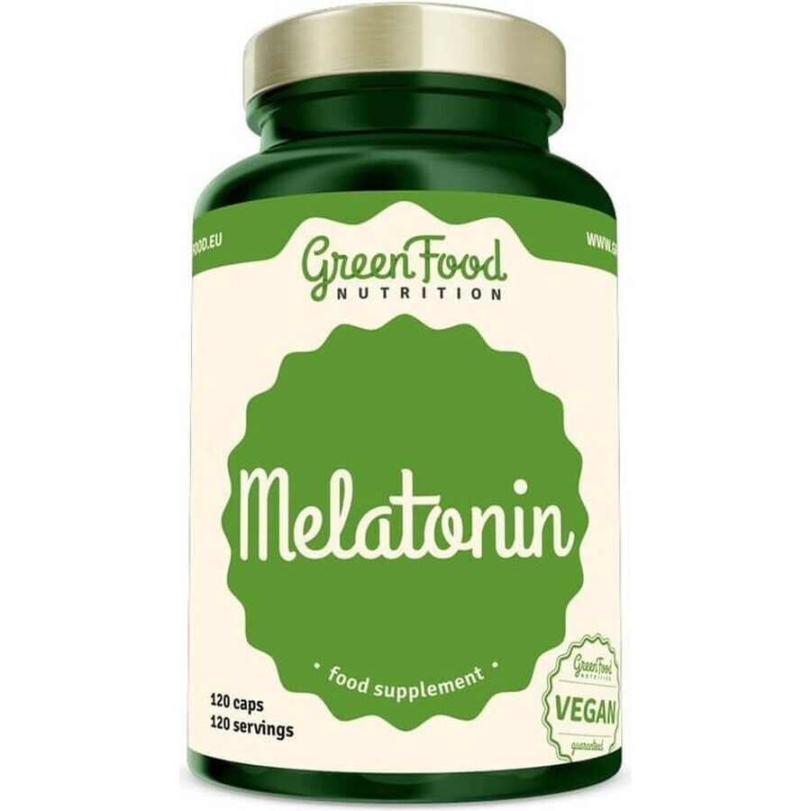 Integratore alimentare GreenFood Nutrition Melatonin 1×120cps