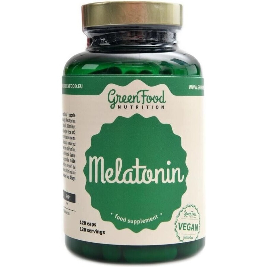 Integratore alimentare GreenFood Nutrition Melatonin 1×120cps