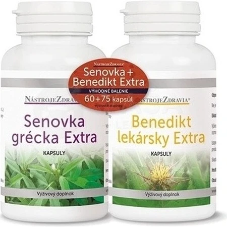 SENOVKA + BENEDICT Extra 60+75 cps 1×60 + 75 cps, complemento alimenticio