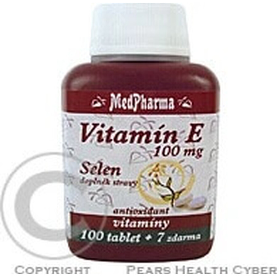 MedPharma VITAMINA E 100 1×107 cps, integratore alimentare