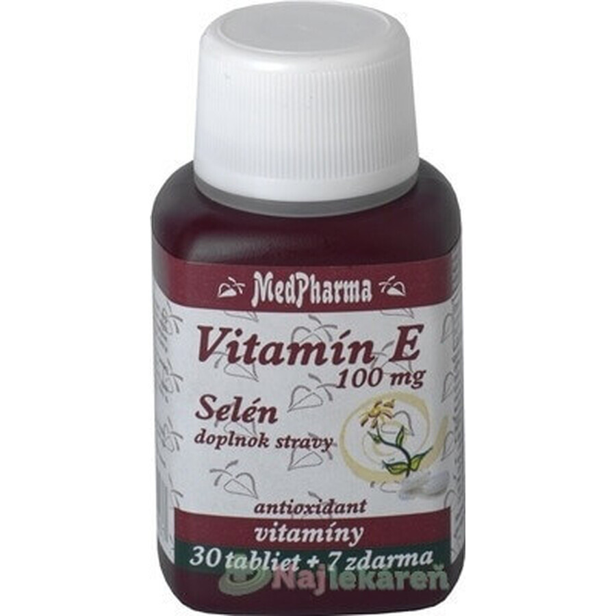 MedPharma VITAMINA E 100 1×107 cps, integratore alimentare