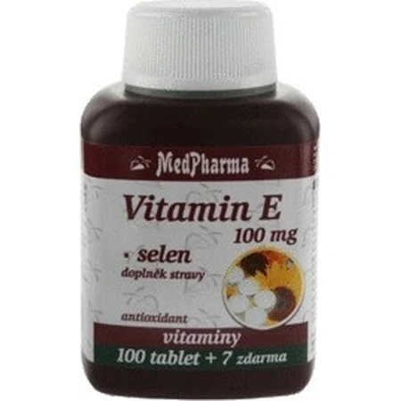 MedPharma VITAMINA E 100 1×107 cps, complemento alimenticio