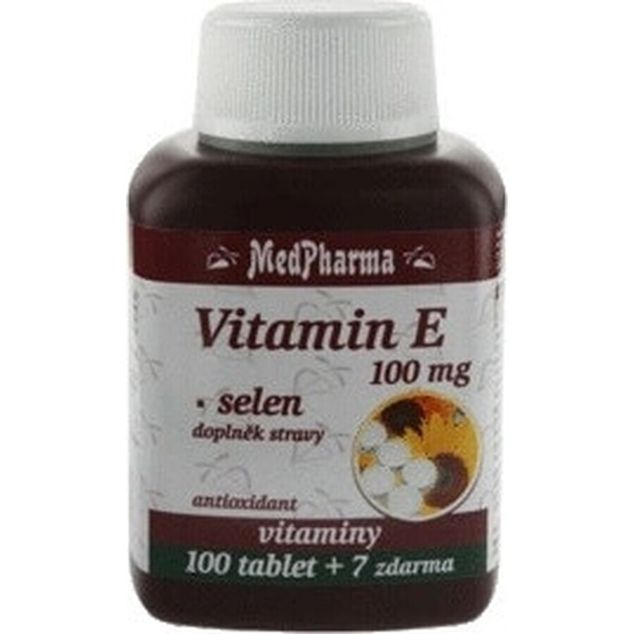 MedPharma VITAMINA E 100 1×107 cps, integratore alimentare