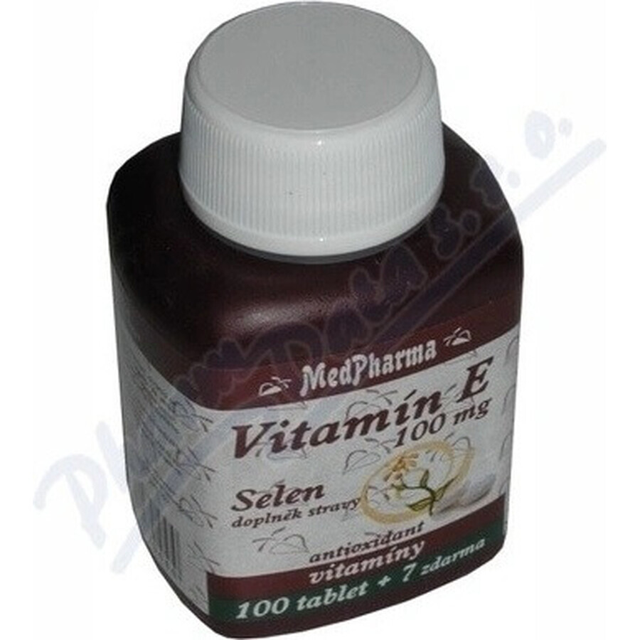 MedPharma VITAMINA E 100 1×107 cps, integratore alimentare