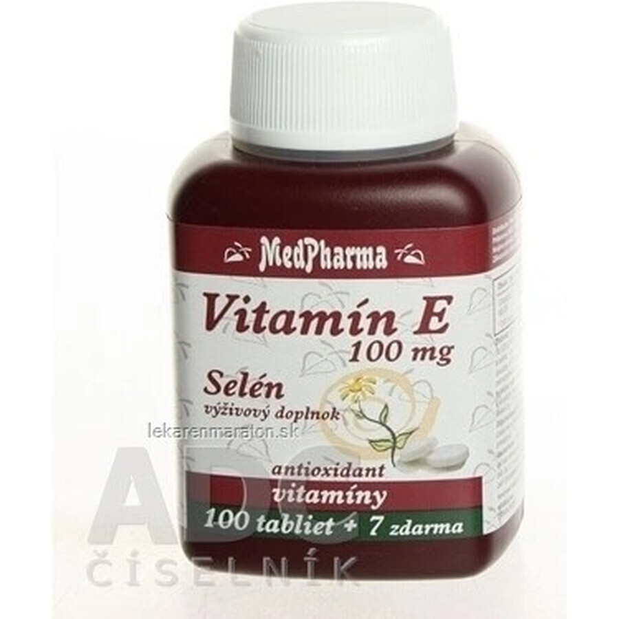 MedPharma VITAMINA E 100 1×107 cps, integratore alimentare