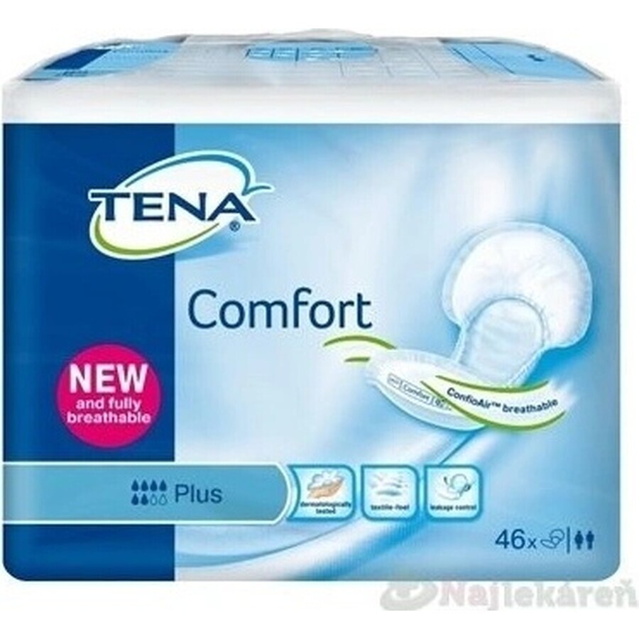 TENA Comfort Plus 1×46 buc, scutece inserabile