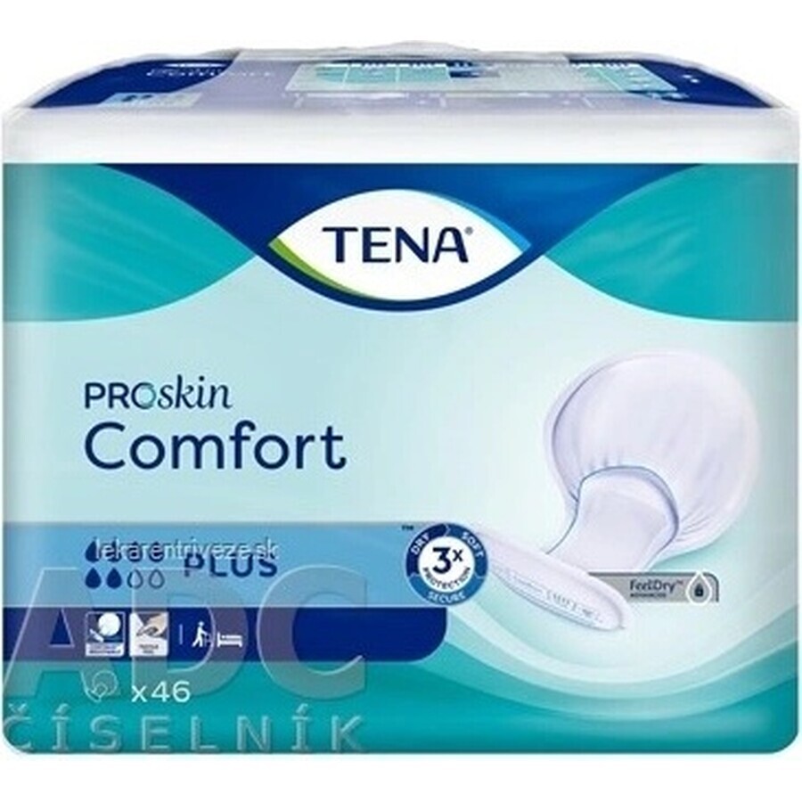 TENA Comfort Plus 1×46 buc, scutece inserabile