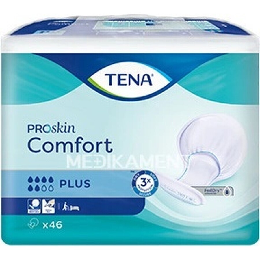 TENA Comfort Plus 1×46 buc, scutece inserabile