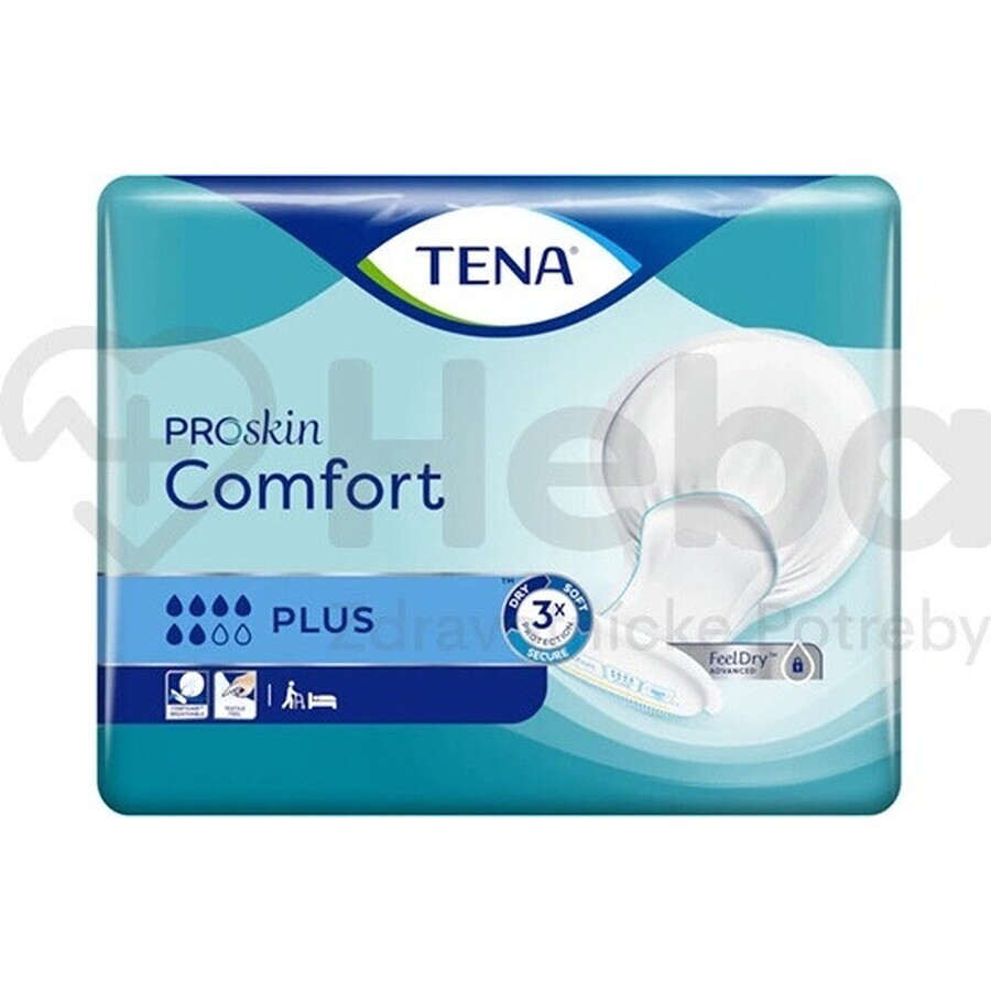 TENA Comfort Plus 1×46 buc, scutece inserabile