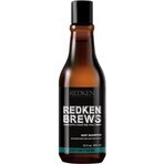 Redken Șampon de păr revigorant cu mentă pentru bărbați Brews 1×300 ml, șampon