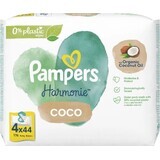 PAMPERS HARMONIE PROTECT&CARE WIPES 176KS 1×176 st, vochtige doekjes