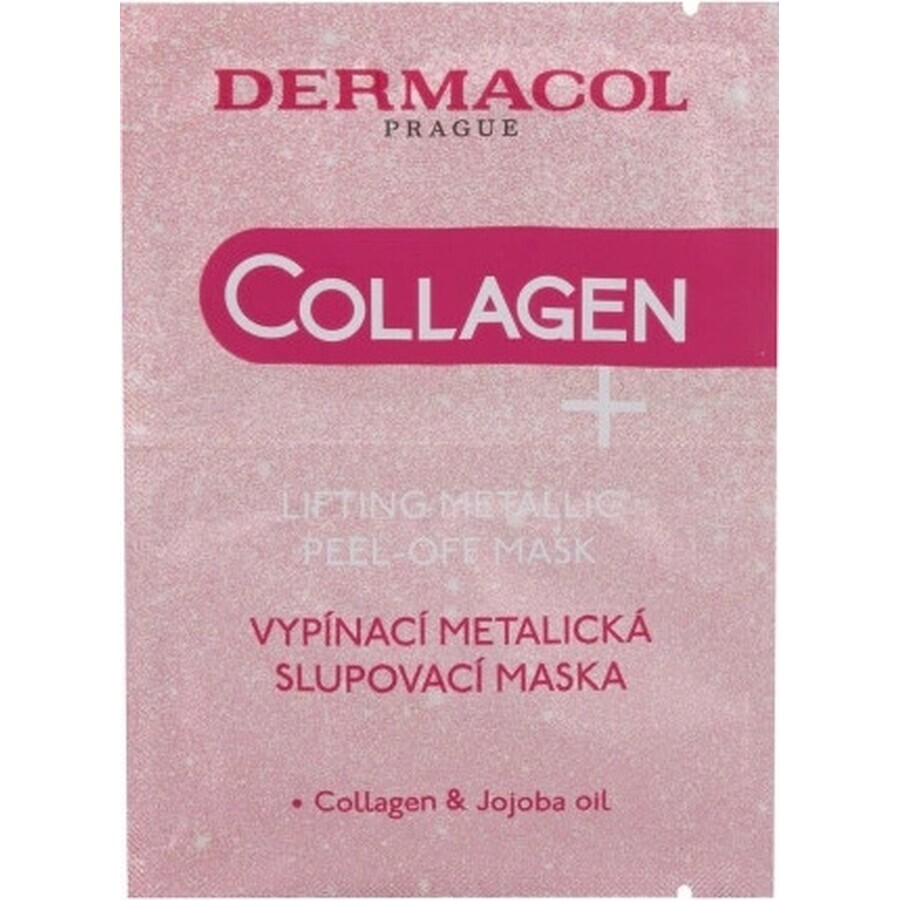 Dermacol Colagen plus mască peel-off de întărire 2×7,5 ml, mască