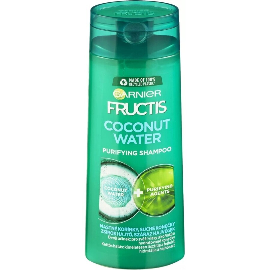 GARNIER FRUCTIS COCONUT WATER șampon 1×250ml, șampon pentru păr