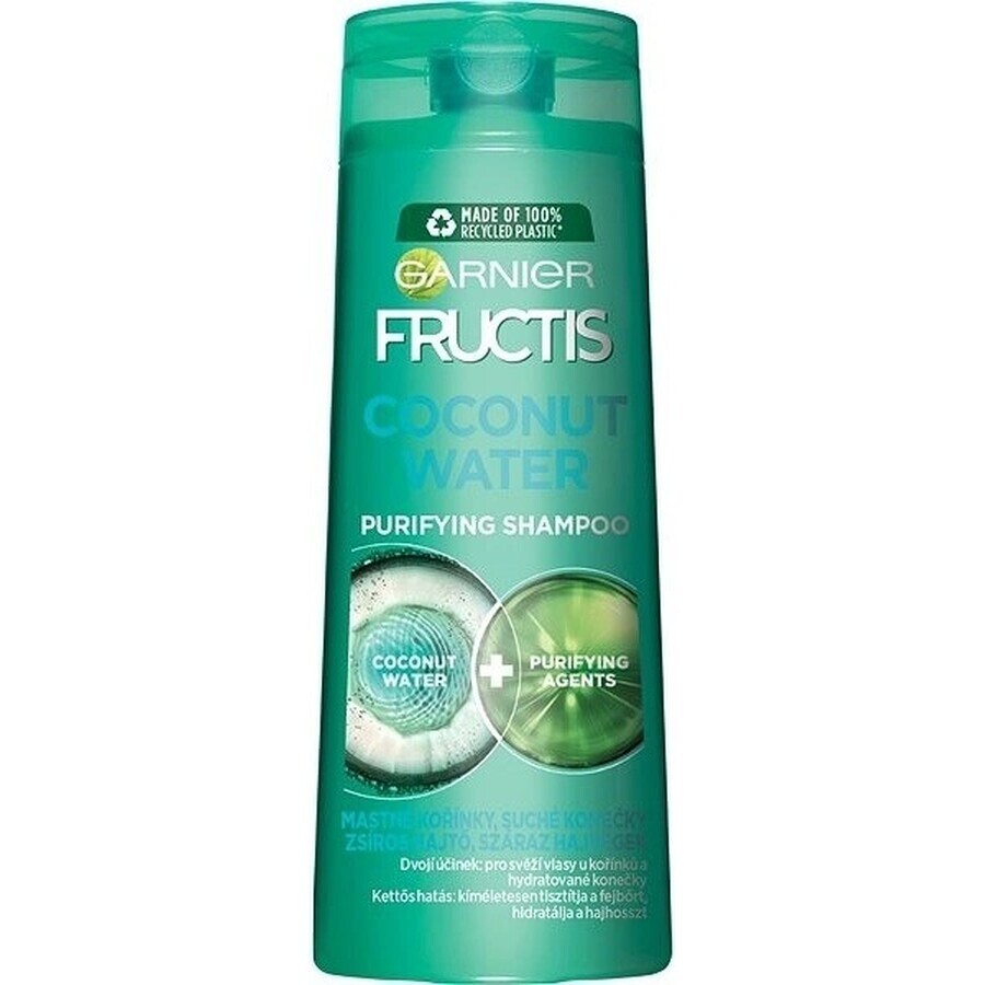 GARNIER FRUCTIS COCONUT WATER șampon 1×250ml, șampon pentru păr