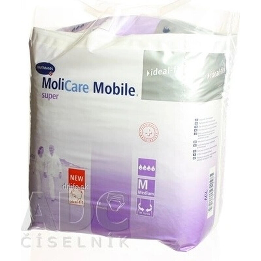 MoliCare MOBILE Super M (Medium) 1×14 pcs, couches pour bébés